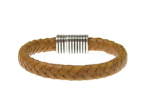 Herr läderarmband Dylan Natur