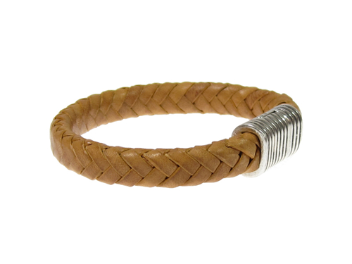 Herr läderarmband Dylan Natur
