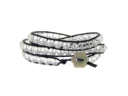 Armband Kendra Bergkristall Klar