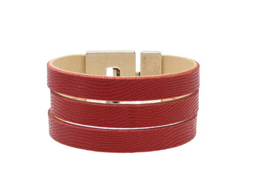 Armband Dakota Röd