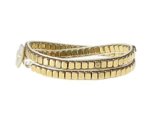 Armband Meredith Guld Pärlemovit