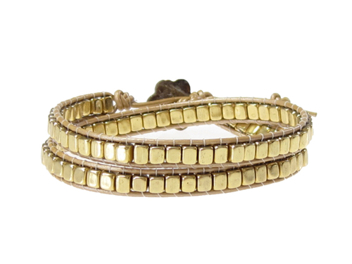 Armband Meredith Guld Beige