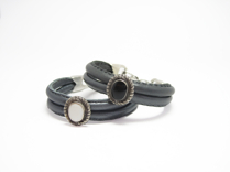 Armband Victoria Mörkgrå
