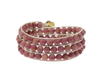 Armband Kendra Rhodonit Gammelrosa