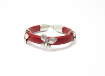 Armband Sienna Fjäril Röd