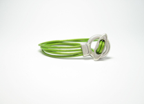 Armband Noelle Limegrön metallic