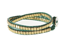 Armband Meredith Guld Grön