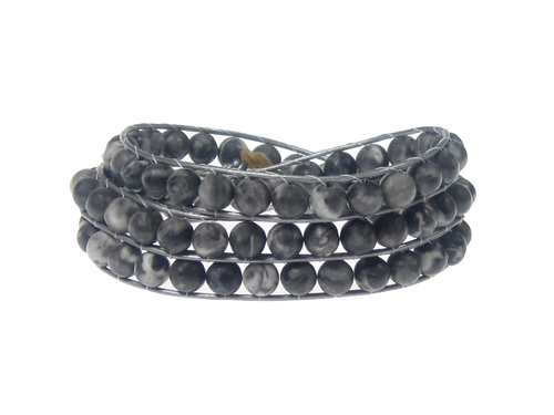 Armband Kendra Picassojaspis Grå
