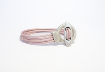 Armband Noelle Ljusrosa metallic