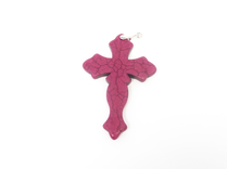 Berlock Howlite Kors Cerise