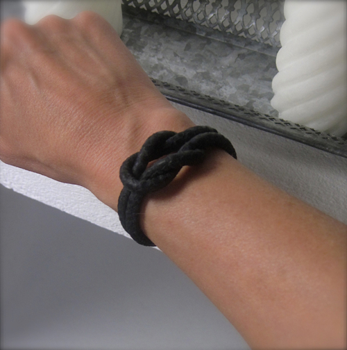 Armband Robin Svart matt