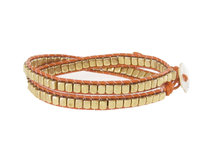 Armband Meredith Guld Orange