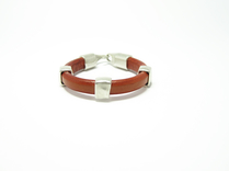 Armband Sienna Slät Orange