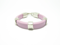 Armband Sienna Slät Ljusrosa