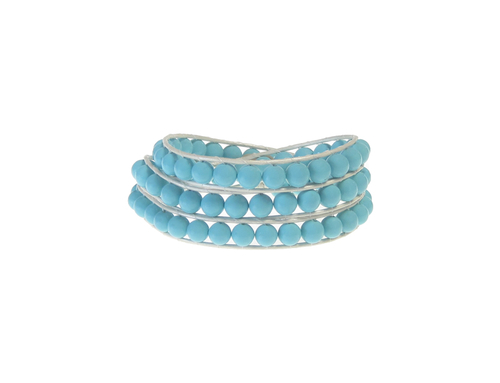 Armband Summer South Sea Shell Opak Turkos
