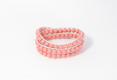 Armband Summer South Sea Shell Opak Rosa