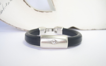 Armband Sienna Bling Mörkgrå