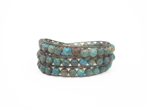 Armband Kendra Jaspis Blue sky