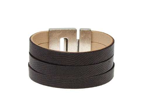 Armband Dakota Mörkbrun