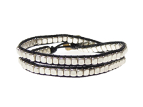 Armband Meredith Silver Svart